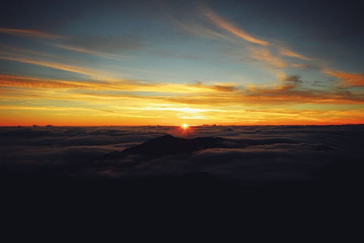 haleakala sunset maui